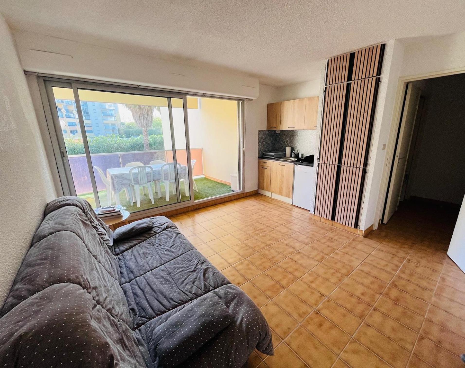 T2 ,4 Couchages ,Climatise ,Terrace ,En Face D'Aqualand ,Plage Rochelongue Agde Bagian luar foto
